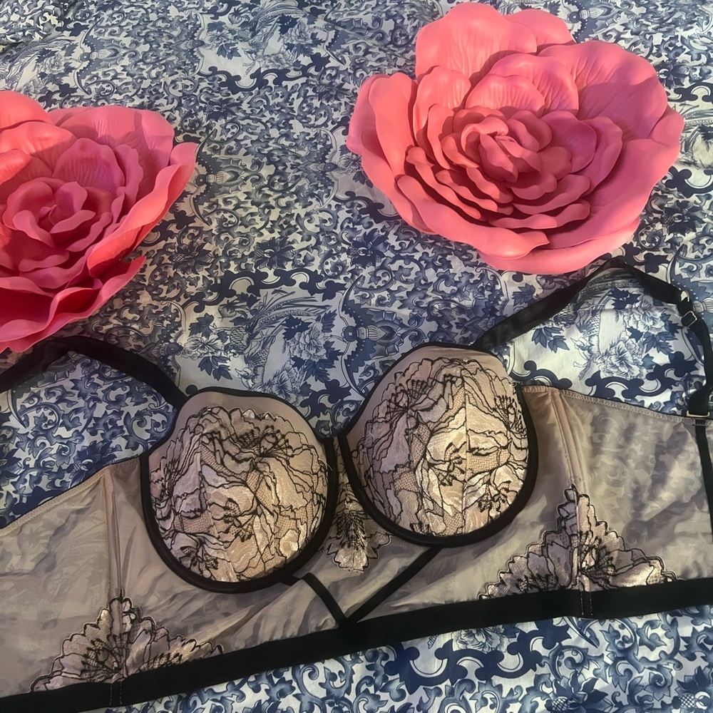 Auden Black Lace Bra Intimates & Sleepwear